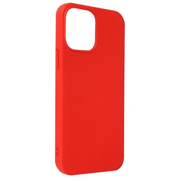 Skyddsskal - AVIZAR - iPhone 13 Pro - Röd - Semi-stal - Soft-touch