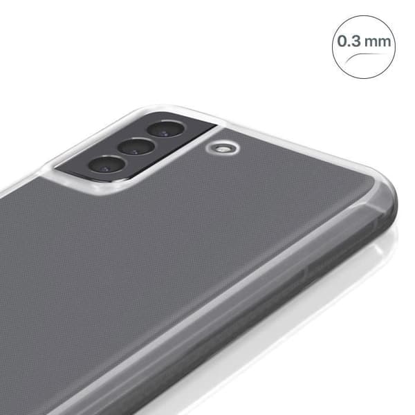 Fodral för Samsung Galaxy S22 Soft Silikon Ultra-Tunn 0,3 mm Transparent