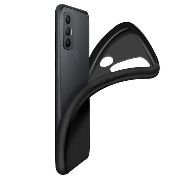 Coque - AVIZAR - TCL 30 SE och 306 - Mjuk - Svart - Ultra-tunn och slitstark