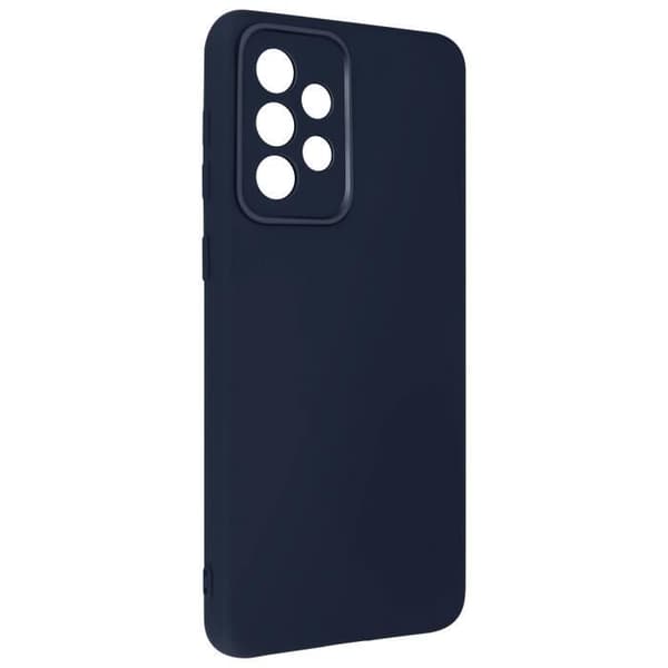 Samsung Galaxy A33 5G Skyddsfodral - Blå - Halvstyv silikon - Mjuk finish - Upphöjda kanter