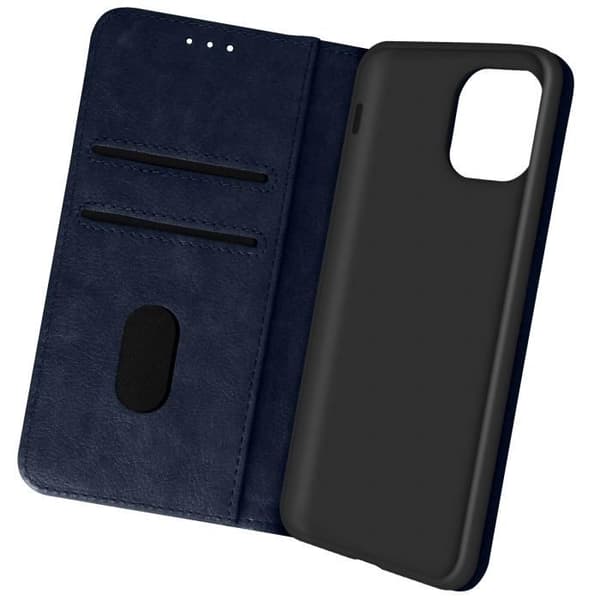 Hölster - Apple - iPhone 13 Pro - Fodral folio - Videostöd - Mörkblå