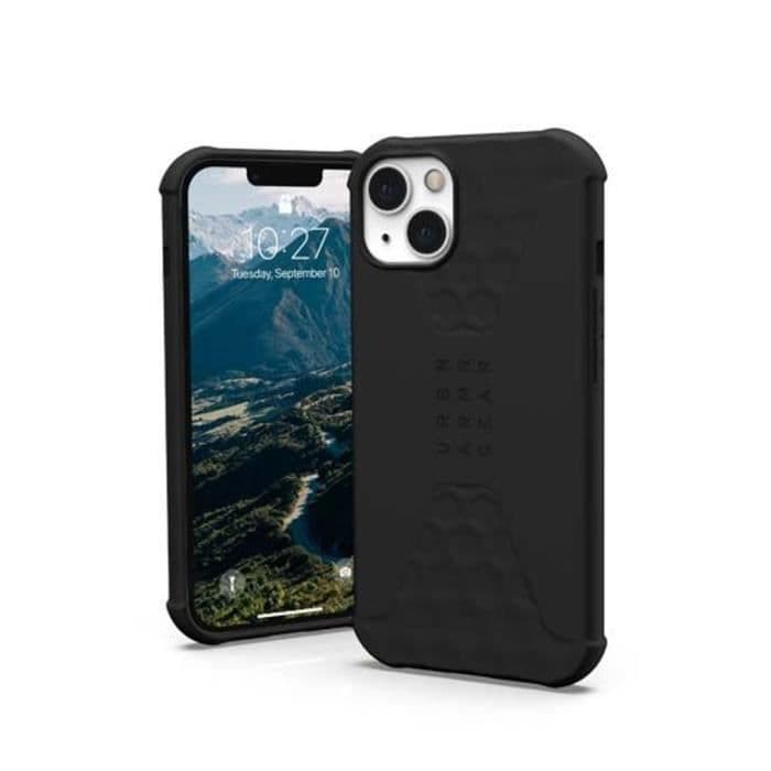 UAG iPhone 13 Standardutgåva Mjuk Silikon Svart Honeycomb Fodral Svart