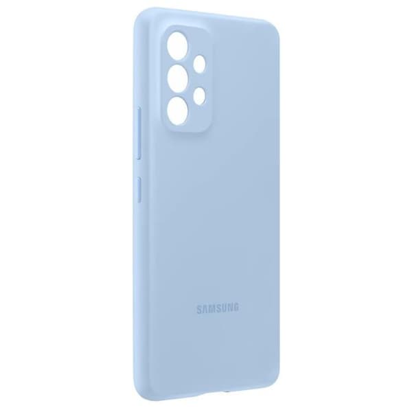 Skyddande skal - Samsung - Galaxy A53 5G - Mjuk silikon - Arktisblå - Matt yta