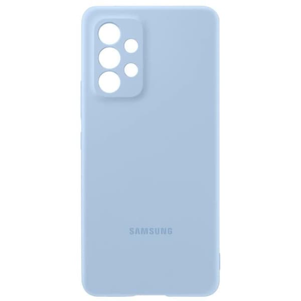 Skyddande skal - Samsung - Galaxy A53 5G - Mjuk silikon - Arktisblå - Matt yta