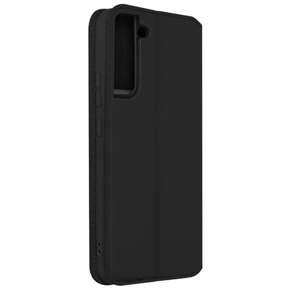 Etui - Samsung - Galaxy S22 Plus - Plånbok - Syntetiskt läder - Svart