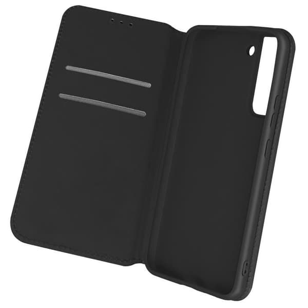 Etui - Samsung - Galaxy S22 Plus - Plånbok - Syntetiskt läder - Svart