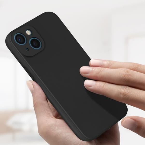 Coque iPhone 13 Mini - MÄRKE - Semi-Rigidh - Silikon - Soft Touch - Stötskydd/Ripor