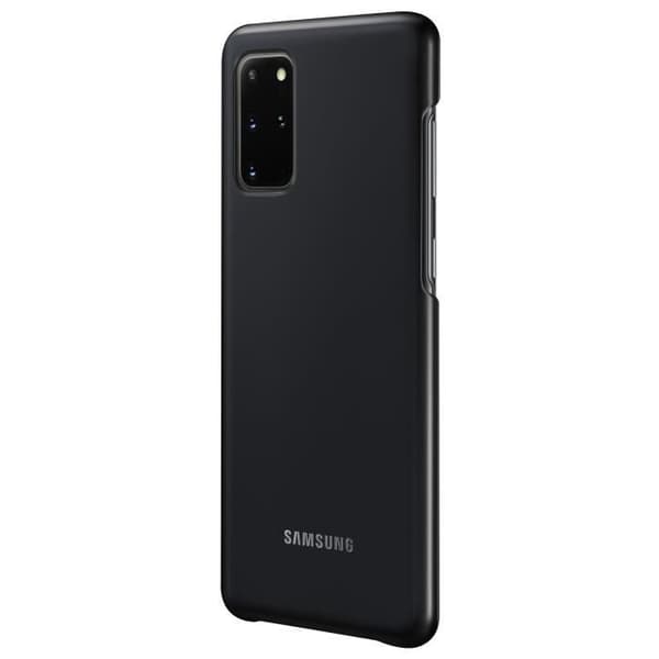 Galaxy S20 Plus Hårt Skal Smart LED QI-kompatibelt Original Svart