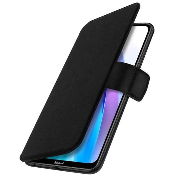 Housse - X-DORIA - Xiaomi Redmi Note 8T / 8 - Ekologiskt läder - Videostöd - Magnetisk