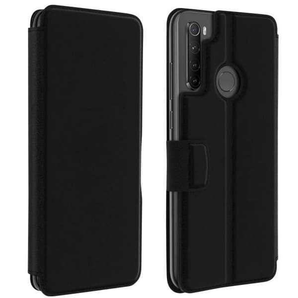Housse - X-DORIA - Xiaomi Redmi Note 8T / 8 - Ekologiskt läder - Videostöd - Magnetisk