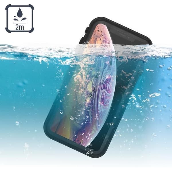 Coque - Rödpeppar - iPhone XS Max - Vattentät 2m - Stöttålig - Heltäckande skydd