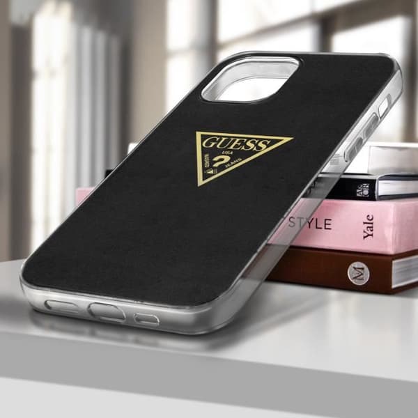 Coque iPhone 12 Mini - Guess - Metallic Series - Metallisk Effekt - Stötsäker - Trendig Design