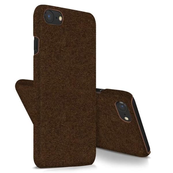 Coque - Apple - iPhone SE 2020 / 8 / 7 - Hård - Tygfinish - Spårfri Tvättbar