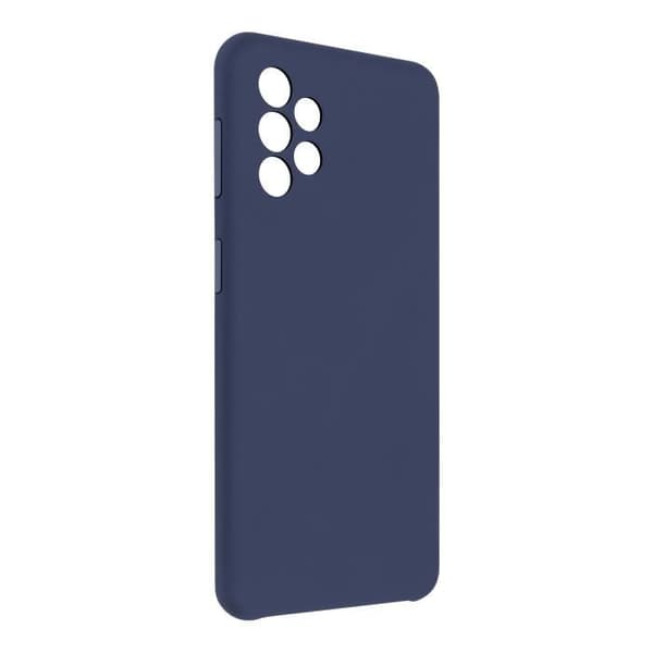 Coque - Samsung - Galaxy A72 - Halvstyv silikon - Daglig skydd - Mörkblå