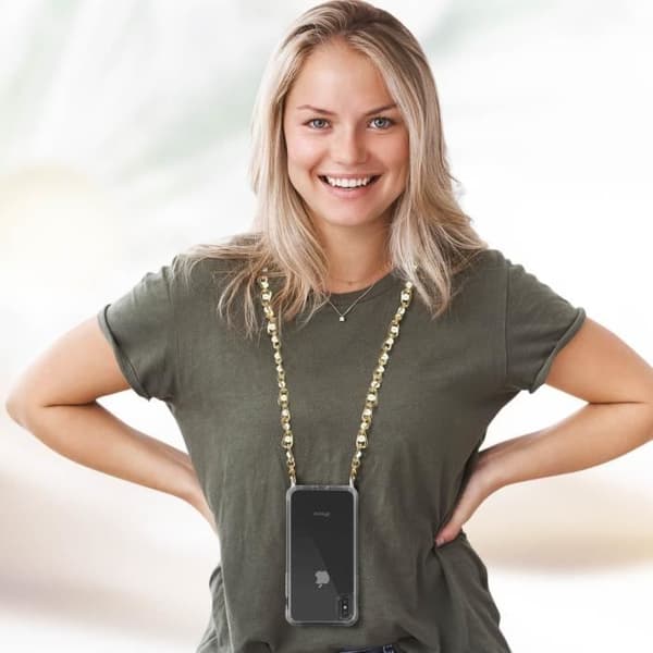 Skyddsskal - Apple - iPhone X och XS - Transparent - Anpassningsbar - Silikon gel