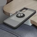 Miniatyrbild 4 av 4: Fodral till Samsung Galaxy S20 FE med Metal Ring Stand Function svart