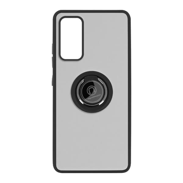 Fodral till Samsung Galaxy S20 FE med Metal Ring Stand Function svart
