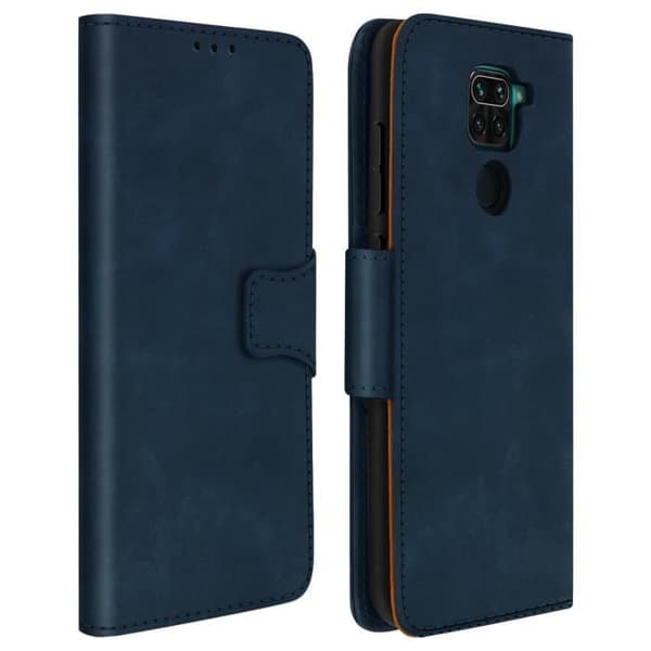 Hölster - Xiaomi - Redmi Note 9 - Vintage - Mjuk - Magnetisk