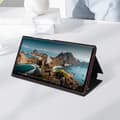 Miniatyrbild 3 av 4: Xiaomi Samsung Galaxy S22 Ultra Case Time Display Stand Svart