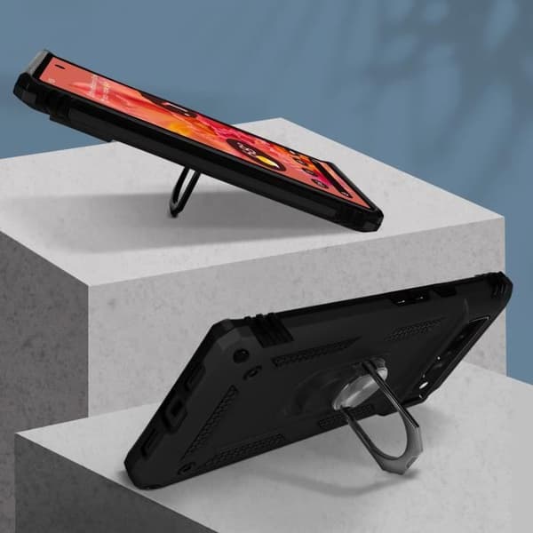 Stötsäker skal - Google - Pixel 6 Pro - Dubbelmaterial - Videostöd - Svart