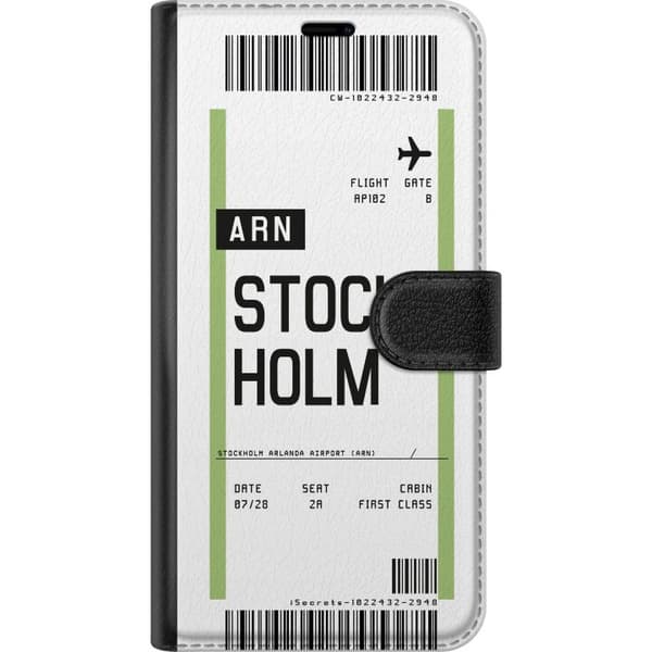 Motorola Moto G60S Lompakkokotelo Tukholma