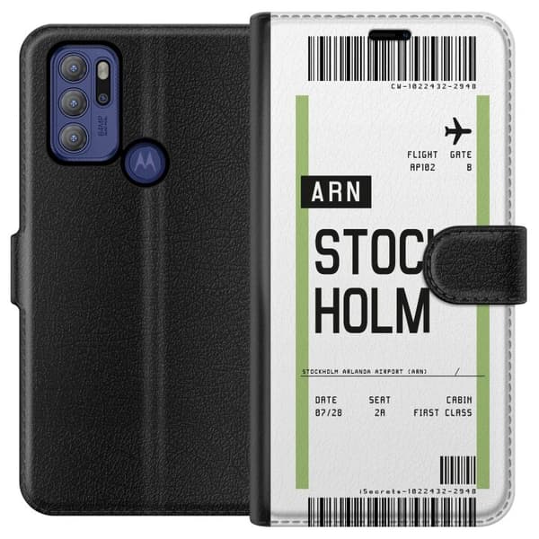 Motorola Moto G60S Lompakkokotelo Tukholma