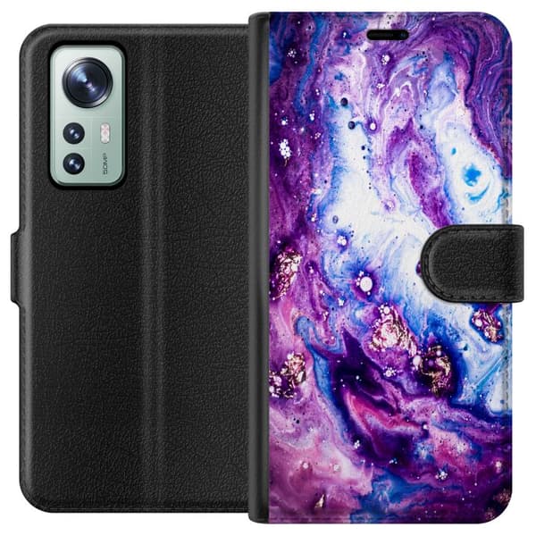 Xiaomi 12 Lommeboketui Lilakt