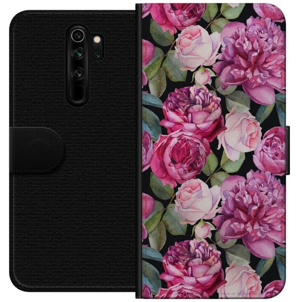 Xiaomi Redmi Note 8 Pro Plånboksfodral Blommor