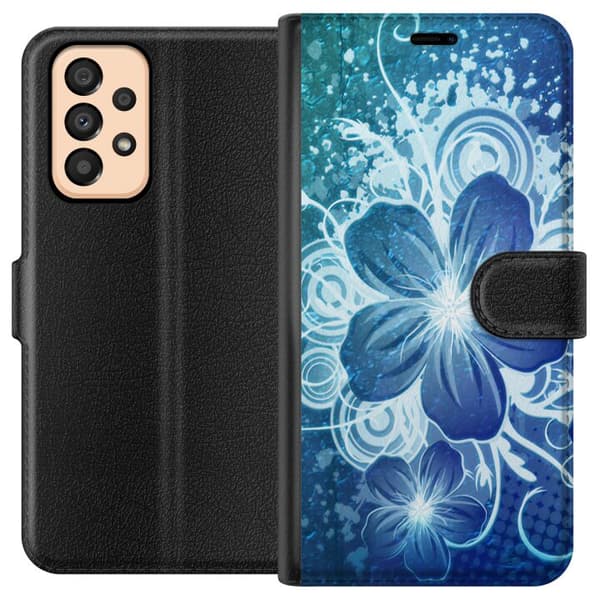 Samsung Galaxy A33 5G Lommeboketui Blomster