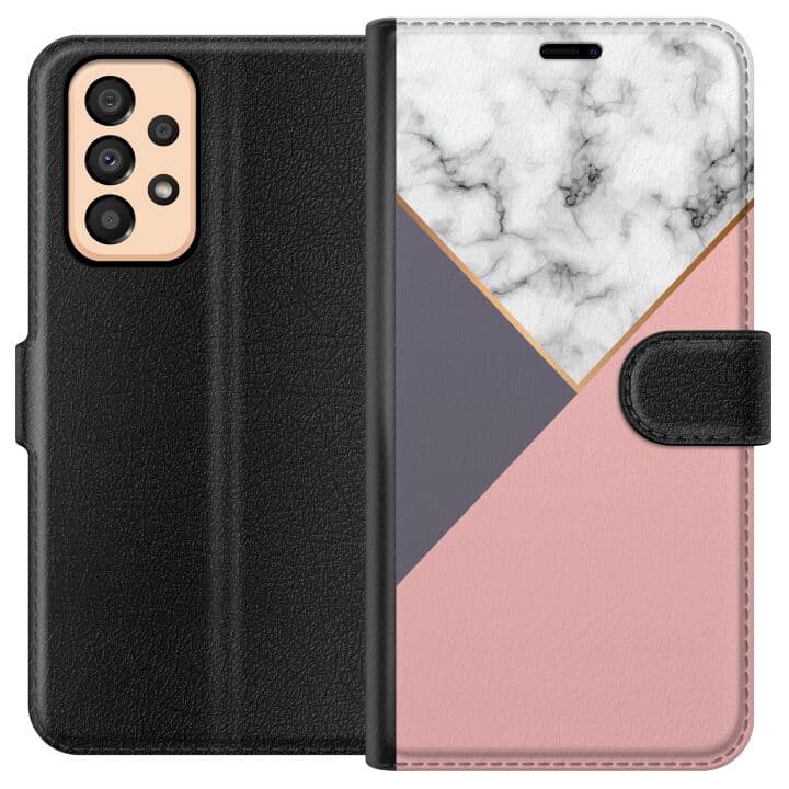 Samsung Galaxy A33 5G Plånboksfodral Marble Cut