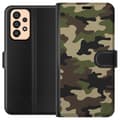 Pikkukuva 1 / 3: Samsung Galaxy A33 5G Lompakkokotelo Metsä camo