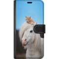 Miniatyrbilde 3 av 3: Samsung Galaxy A33 5G Lommeboketui Hest & Katt