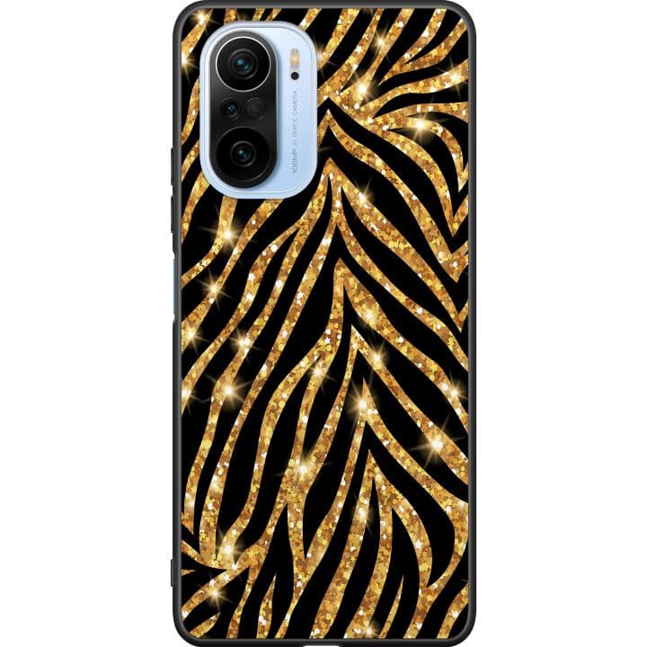 Xiaomi Mi 11i Svart Skal Gold & Glitter