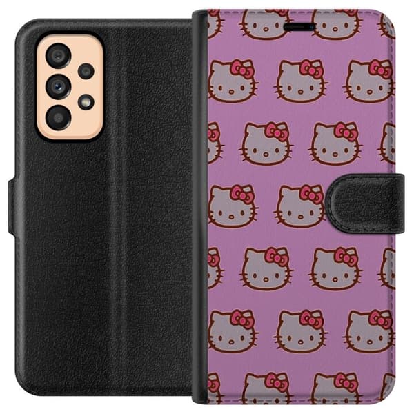 Samsung Galaxy A53 5G Tegnebogsetui Hello Kitty