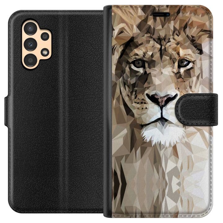Samsung Galaxy A13 Plånboksfodral Lejon