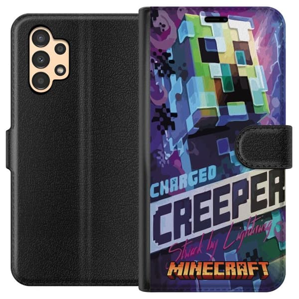 Samsung Galaxy A13 Tegnebogsetui Minecraft
