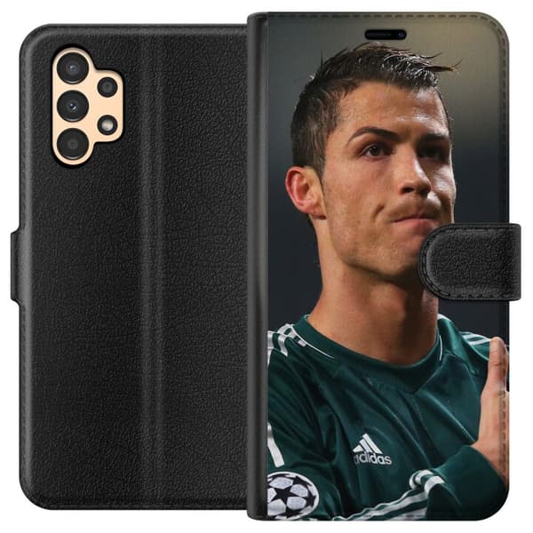 Samsung Galaxy A13 Tegnebogsetui Cristiano Ronaldo