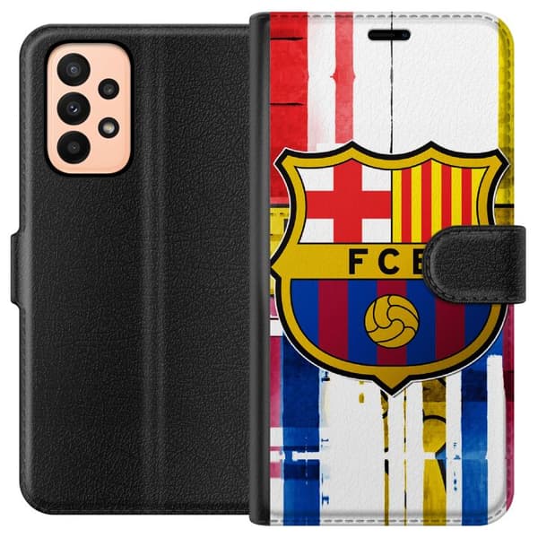 Samsung Galaxy A23 Plånboksfodral FC Barcelona