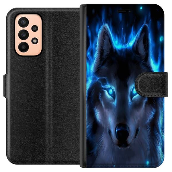 Samsung Galaxy A23 Plånboksfodral Varg