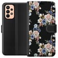Miniatyrbillede 1 af 3: Samsung Galaxy A23 Tegnebogsetui Blomster