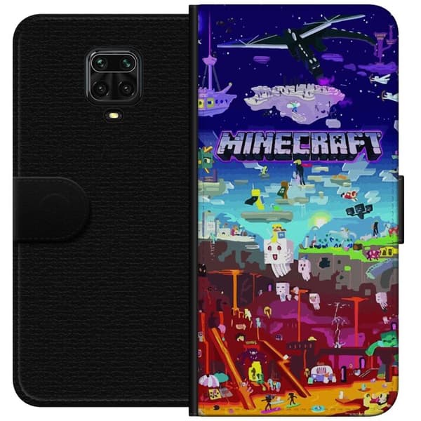 Xiaomi Redmi Note 9 Pro Lompakkokotelo MineCraft