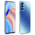 Miniatyrbild 1 av 4: Coque - AVIZAR - Oppo Reno 4 Pro - Mjuk - Stötsäker - Transparent Vit