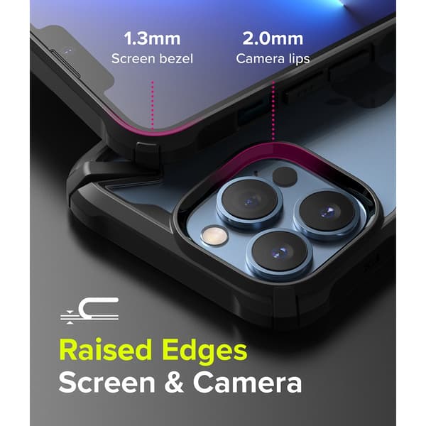 Ringke iPhone 13 Pro Kuori Fusion-X Musta