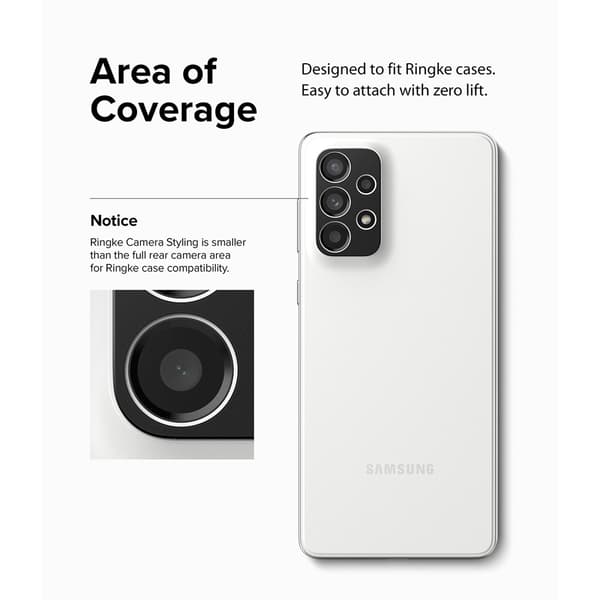 Ringke Samsung Galaxy A33 5G/Galaxy A53 5G Kamerabeskytter Camera Styling Svart