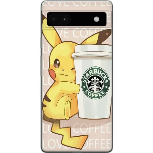 Google Pixel 6a Gjennomsiktig deksel Kawaii