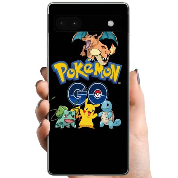 Google Pixel 6a TPU Mobilcover Pokemon
