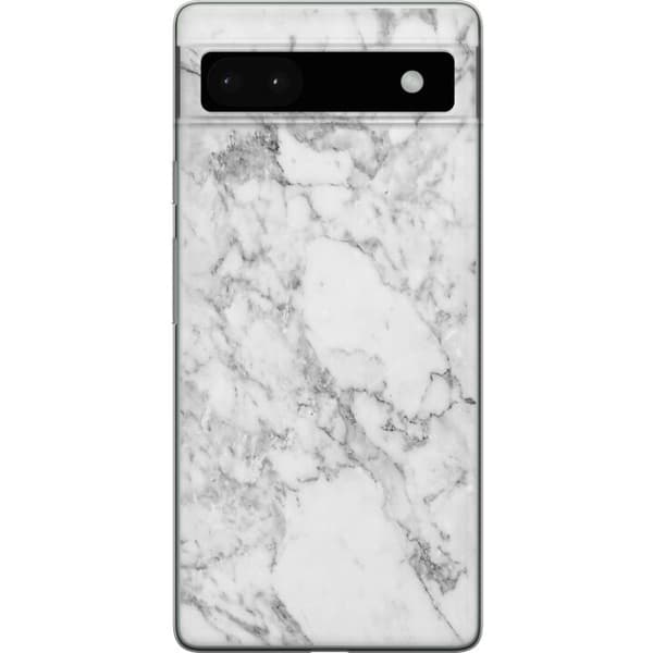 Google Pixel 6a Skal / Mobilskal - Marmor Vit