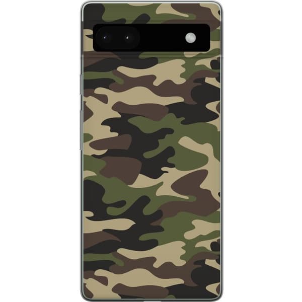Google Pixel 6a Cover / Mobilcover - Militær