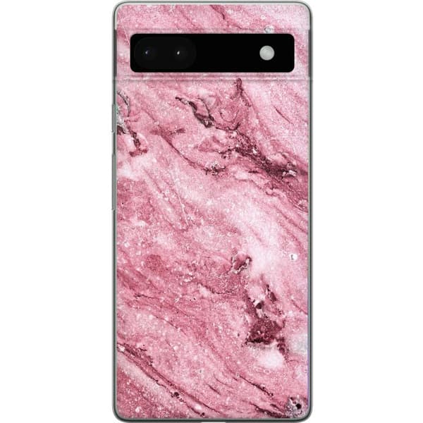 Google Pixel 6a Skal / Mobilskal - Glitter Marble