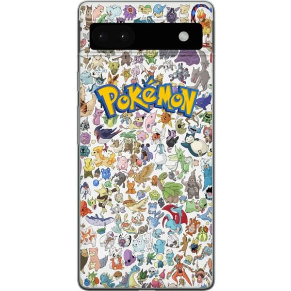 Google Pixel 6a Deksel / Mobildeksel - Pokemon